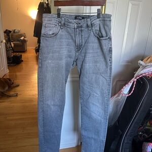 34 Heritage Men’s 33x32 Grey Slim Jeans